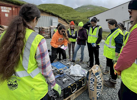 Workshop participants in Unalaska, AK