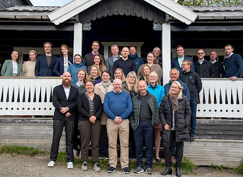 The Norwegian Chairship team with the Working Group and Expert Group Chairs and Secretariats in Tromsø
