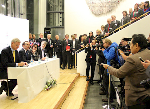 Signing of the Host Country Agreement in Tromsø, Norway
