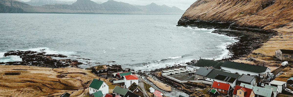 Gjógv - most northern village on Eysturoy