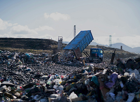A landfill